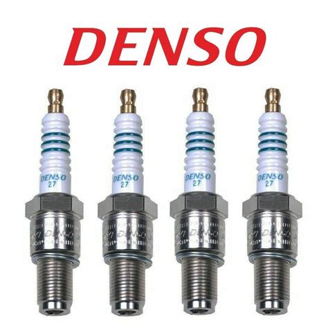 Set Of Double Platinum Spark Plugs Denso For A Q Quattro Cc Passat