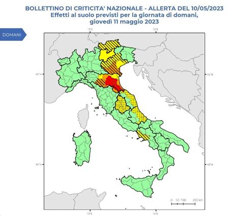 Le Regioni Con Allerta Meteo Oggi Rossa Arancione E Gialla Dove