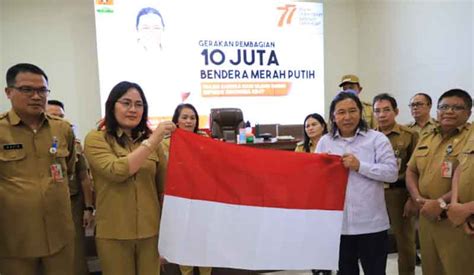 HUT RI Ke 77 Pemkab Mitra Siap Sukseskan Pembagian 10 Juta Bendera