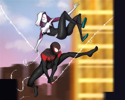 Artstation Spider Man Into The Spider Verse Fan Art