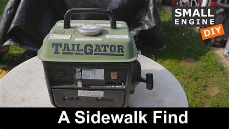 Harbor Freight Tailgator Generator Found On The Curb Youtube