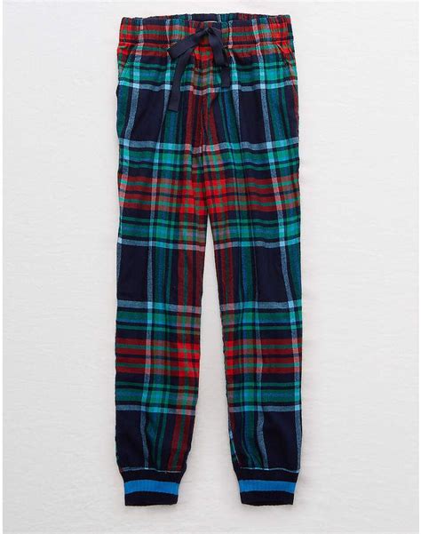 Aerie Flannel Pajama Jogger Pants For Women Outfits For Teens