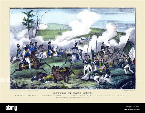 Battle Of Palo Alto Stock Photo Alamy