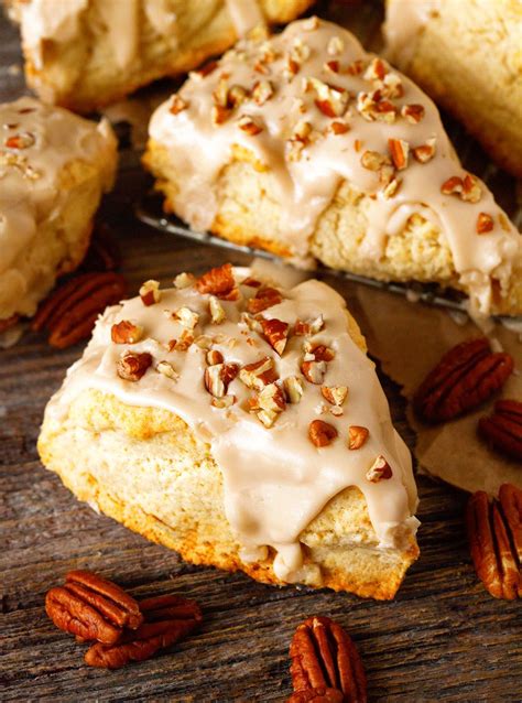 Maple Nut Scones Recipe Scone Recipe Tea Time Food Scones