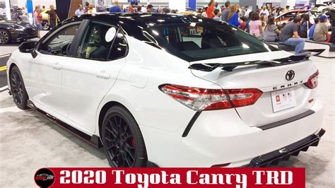 2020 Toyota Camry Trd Exterior Interior 2019 Auto Show Youtube