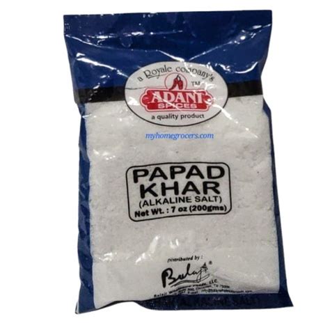 PAPAD KHAR ALKALINE SALT ADANI 400 GMS 14 OZ