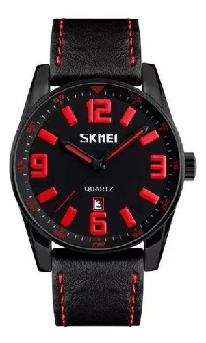 Reloj Skmei Analog 9137 Rojo Para Hombre MercadoLibre