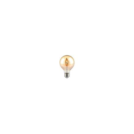 V TAC LED Glühbirne E27 4W G80 Filament Amber 2200K