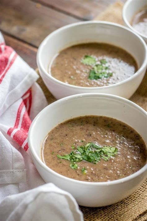 Easy Black Bean Soup Recipe Just 20 Minutes Kylee Cooks