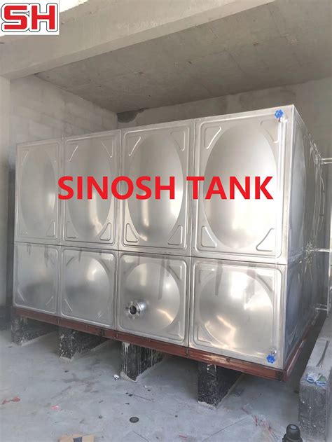 Modular Combined Welded Stainless Steel Water Tank China Modular And