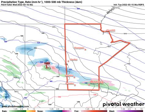 Warmer Weather Moves Into Southern Manitoba • A Weather Moment