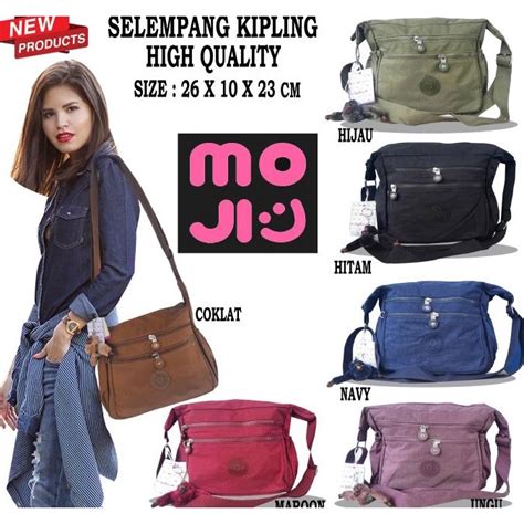 Jual Spesial Tas Selempang Wanita Sling Bag Kipling 4 Ruang Tas