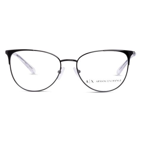 Armani Exchange Frame Ax3080 8283 Womens Trendy Eyeglasses Glossy