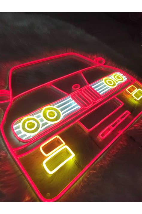 dekoraven Bmw E30 Araba Neon Led Tabela 64x46cm Fiyatı Yorumları