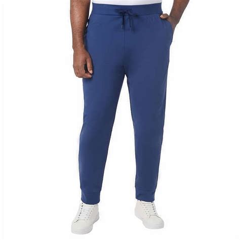 32 Degrees Mens Tech Fleece Jogger Blue Large Nwt