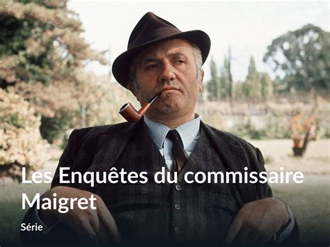 Prime Video Les Enquêtes du commissaire Maigret Saison 1