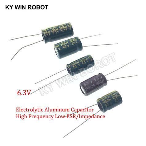 2 50pcs 10v 16v 25v 35v 50v High Frequency Low Esr Aluminum Capacitor 100uf 220uf 330uf 470uf