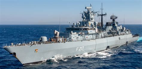 Fgs Bayern F Type Brandenburg Frigate German Navy