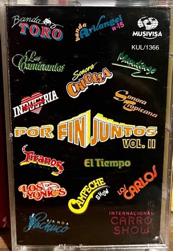 Cassette Música Grupera Por Fin Juntos Vol 2 Musivisa 1994 MercadoLibre