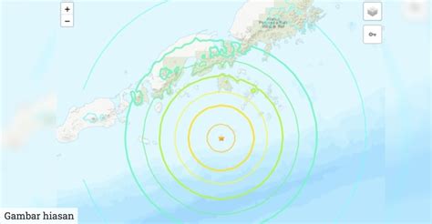 Gempa 7 2 Magnitud Gegar Alaska Amaran Tsunami Dikeluarkan