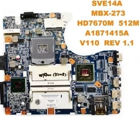 Placa M E Sony Vaio Sve A Fbw Mbx N O Envio Parcelamento