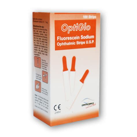 ophthalmic fluorescein sodium strips - Ophtechnics Unlimited