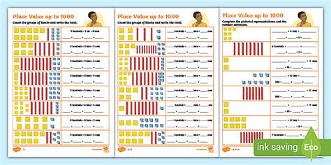 Place Value Up To Differentiated Worksheets Twinkl