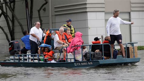 Boat Owning Volunteers Rally To Rescue People Trapped In Houston