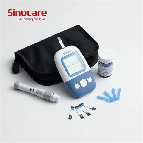 Sinocare Glucose Meter Glucometro Blood Sugar Monitor Glucometer