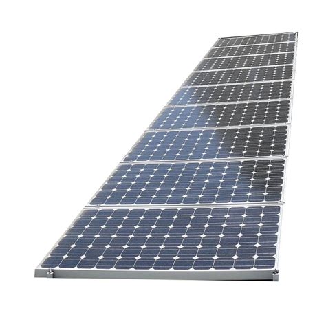 Mounting Structure Grid Tie Industrial Solar Rooftop Panel Capacity 2