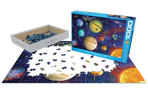 Planets Of The Solar System 1000 Pieces Eurographics Puzzle Warehouse