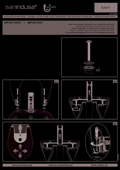 Pdf Instru O De Montagem Assembly Instructions Notice Instru O