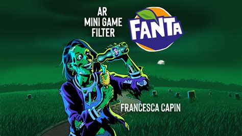 Fanta Halloween Ar Filter Mini Game Augmented Reality On Behance