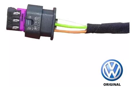 Plug Chicote Conector Sensor Estacionamento Ré Polo Amarok