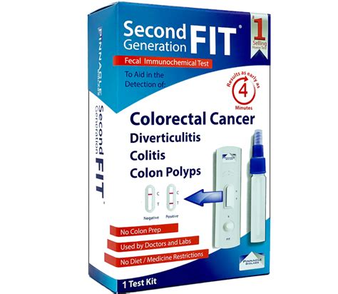 Second Generation FIT® Colon Cancer Test 1 Pack - Pinnacle BioLabs