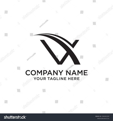 Letter Vx Logo Icon Design Template Stock Vector Royalty Free 2166341303 Shutterstock