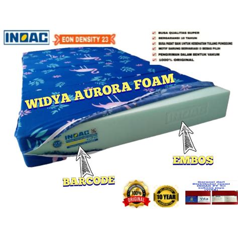 Jual Kasur Busa Inoac Density Ukuran X X Cm Garansi Tahun