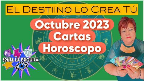 Piscis Octubre 2023 Tarot Horoscopo Sonia La Psiquica YouTube