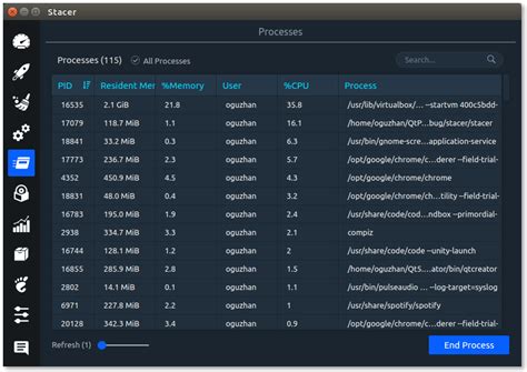 GitHub Charlie Wong Stacer Linux System Optimizer Monitor