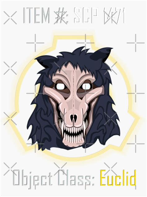 Scp 1471 Sticker For Sale By Paulinedaigle Redbubble