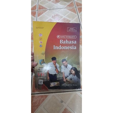 Jual Buku Interaktif Bahasa Indonesia Untuk Smp Mts Krlas Vii Semester 2 Intan Pariwara Shopee