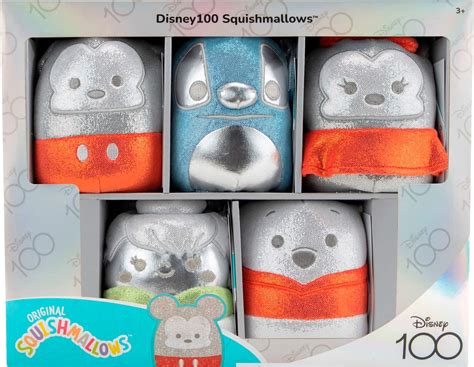 Jazwares Disney 100 5” Original Squishmallows 5 Pack Sqdi00178 Best Buy