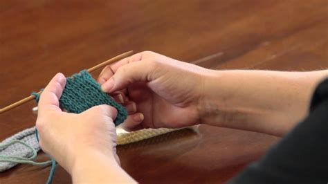 What Knitting Stitch Stops Rolling Advanced Knitting Stitches Youtube