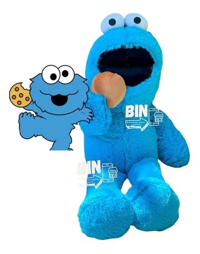 Peluche Monstruo Come Galletas Plaza Sésamo 75 Cm Premium Meses sin