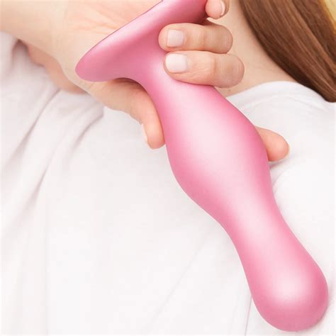 Premium Κυρτό Dildo Σιλικόνης με Βεντούζα Curvy Plug Large Silicone