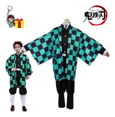 Fantasia De Cosplay Tanjiro Roupa Infantil Jaqueta De Quim