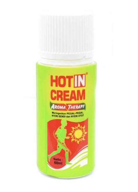 Hot In Cream Aromatherapy Botol Lazada Indonesia