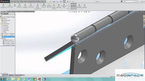 Solidworks Advanced Assembly Mates And Animation Youtube