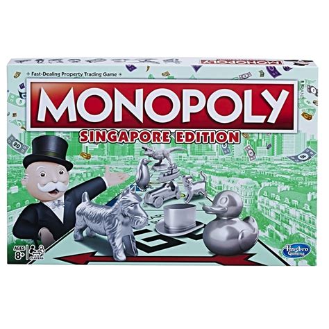 Gifts Greetings Hasbro Gaming Monopoly Singapore Edition