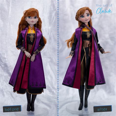 Make The Choice Disney Frozen Anna Ooak Doll By The Art Of Claude On Deviantart